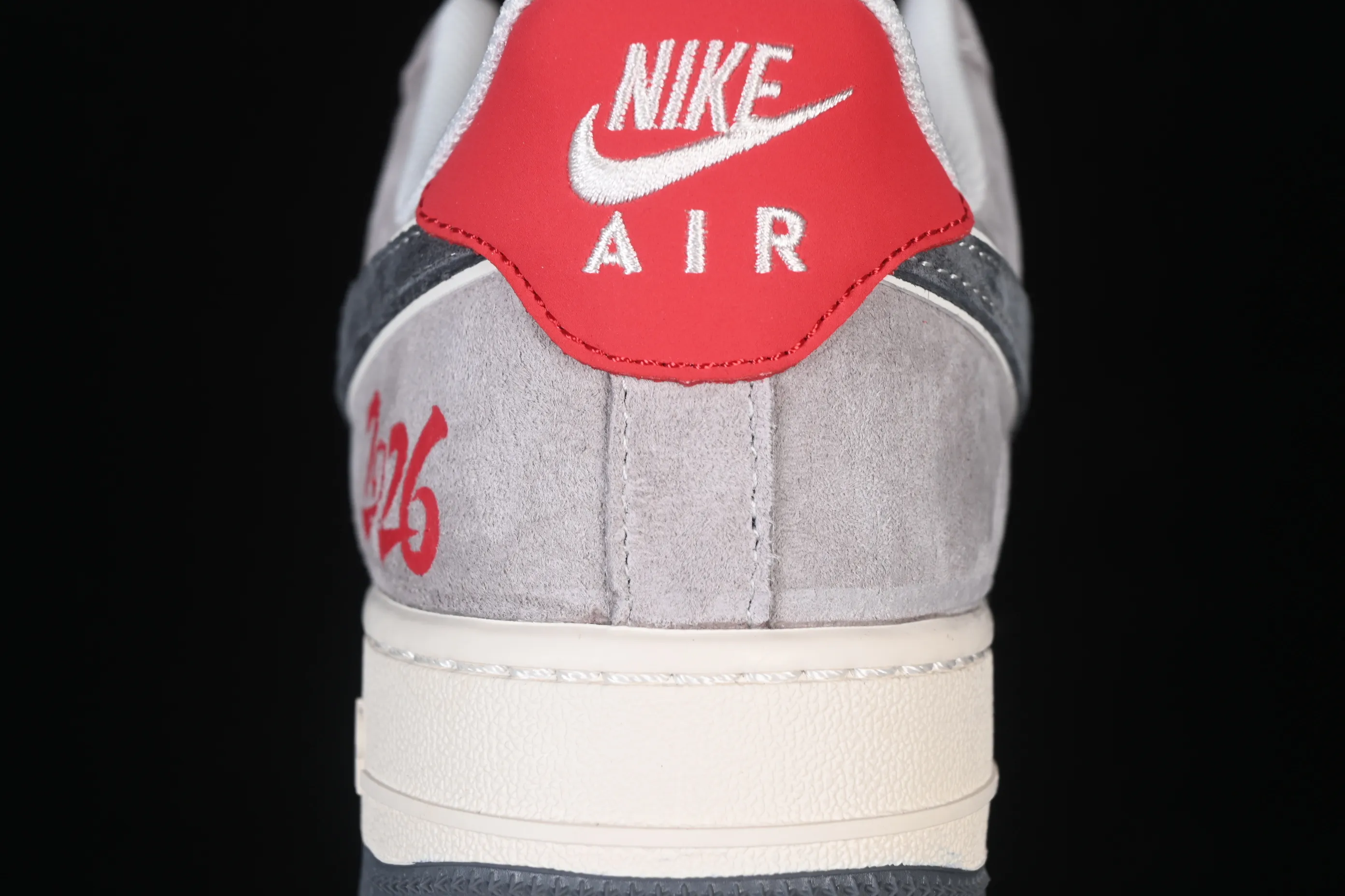 All categories Nk Air Force 1 Air Force series Nk Air Force 1 Low Air Force low-top Nike Air Force 1'07 Low Year of the Horse limited edition Gray-red texture Air Force 1 low-top casual sneakers HT5088-628